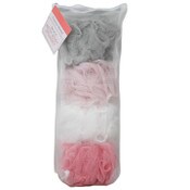 Wholesale - 4pc BATH MESH SPONGE IN BAG C/P 12, UPC: 769898952517